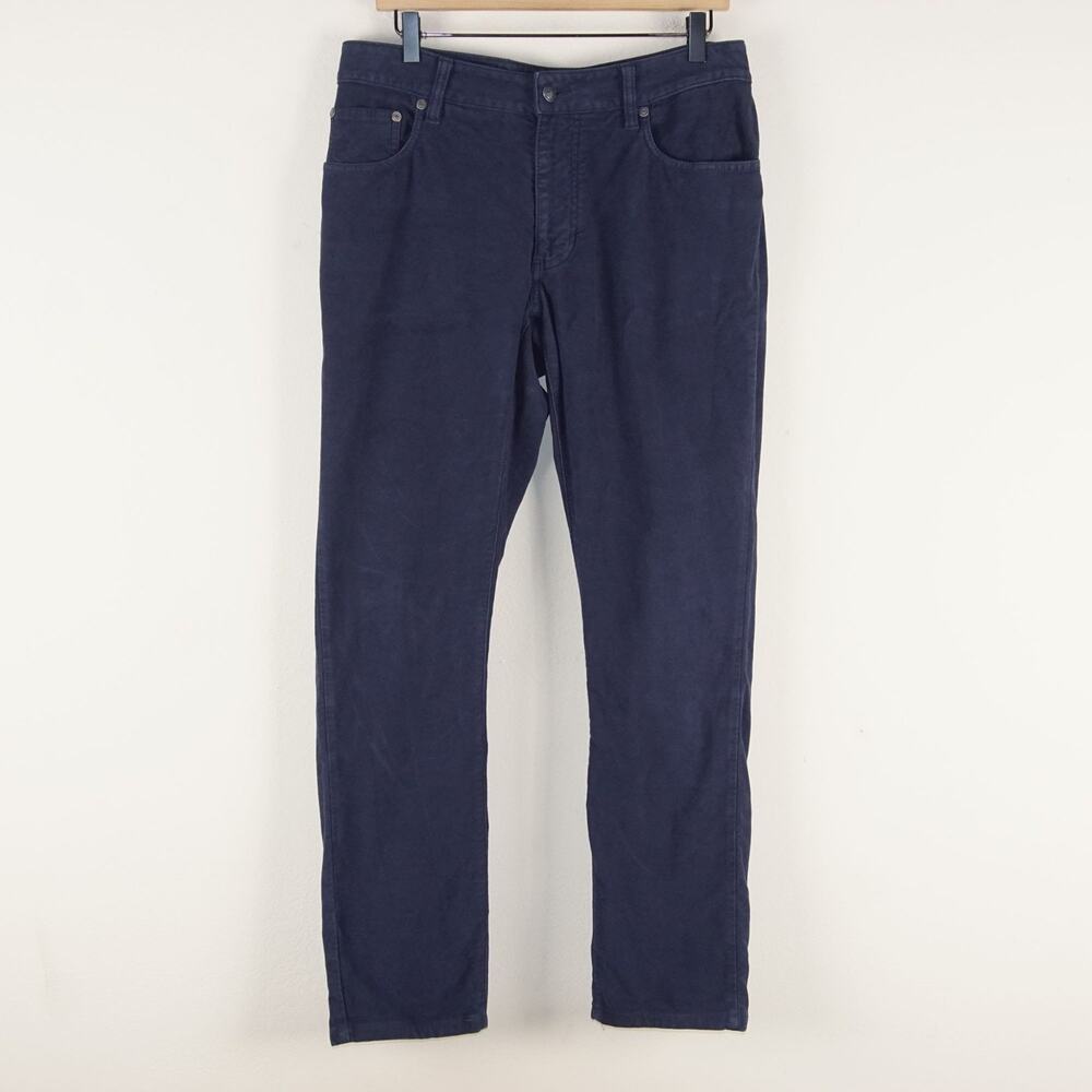 Hackett Regular Fit Trinity 5 Pocket Moleskin Chino Trousers Mens Sz 32 x 30